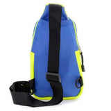 Men And Women Casual Sports Bags Block Color Chest Bags Shoulder Bags