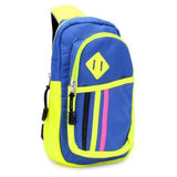 Men And Women Casual Sports Bags Block Color Chest Bags Shoulder Bags