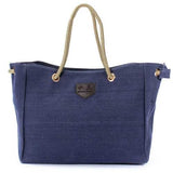 Women Canvas Rope Tote Bags Casual Shoulder Bags