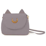 Sweet Women's Crossbody Bag Cat Shoulder Bags With Moon Print and Ear Pattern Design