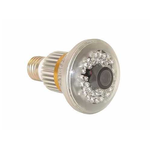 Motion Detect Nightvision Mini Bulb CCTV Gun Shop Security Camera NEW